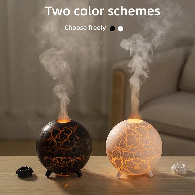 Colorful Atmosphere Lamp USB Humidifier with Essential Oil Diffuser - Smarsty