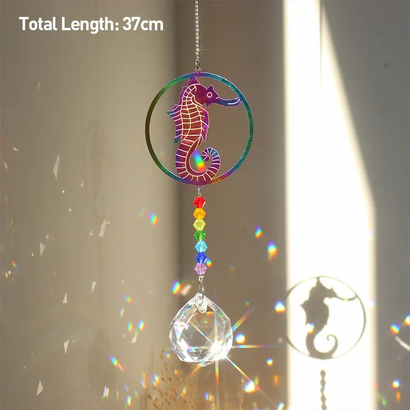 Colorful Crystal Pendant Suncatcher for Home Decoration - Smarsty
