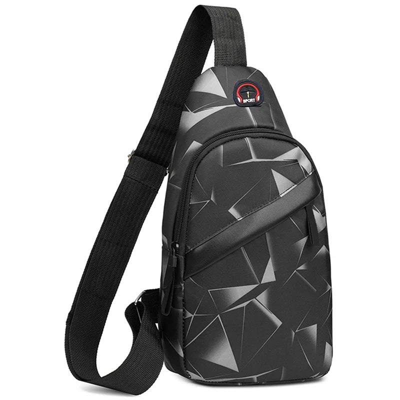Durable Unisex Camo Sling Pack Crossbody Bag Korean Style - Smarsty
