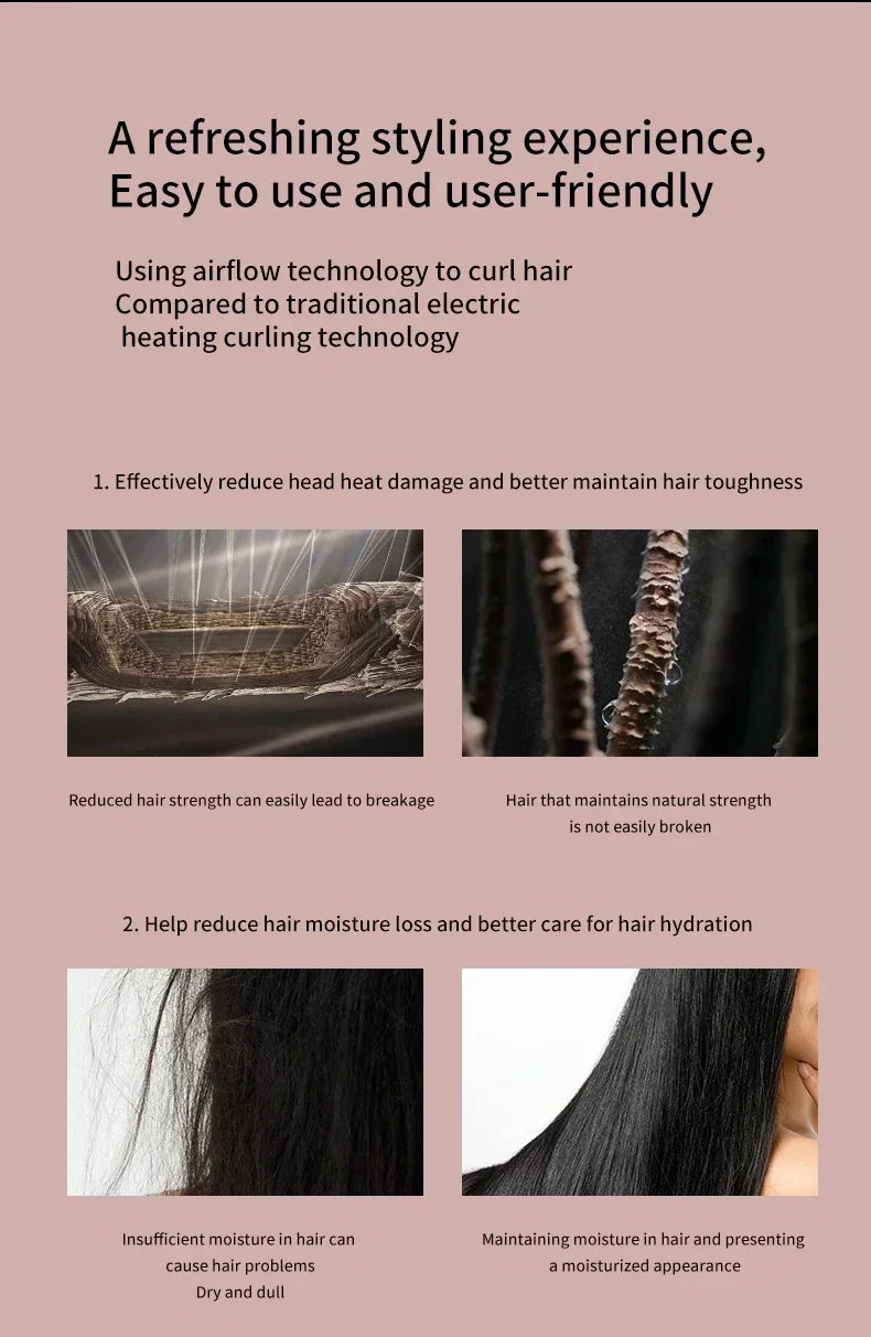 Tinsol 6 in 1 Detachable Blow Dryer with Comb - Smarsty