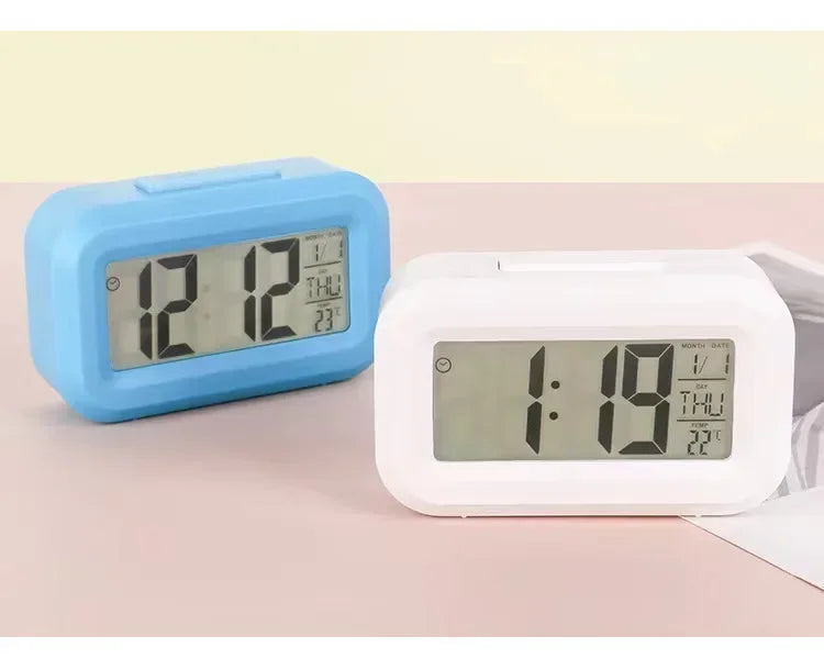 LED Digital Alarm Clock with Backlight and Snooze Feature - Smarsty