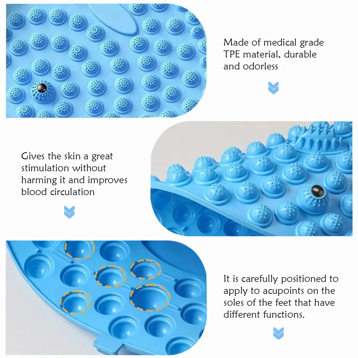 Foot Massage Acupressure Mat for Health and Relaxation - Smarsty