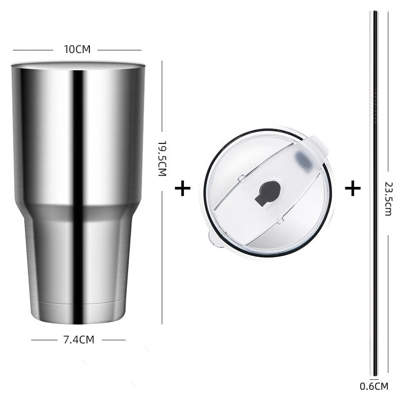 GIANXI Stainless Steel Travel Mug with Leak Proof Lid - Smarsty