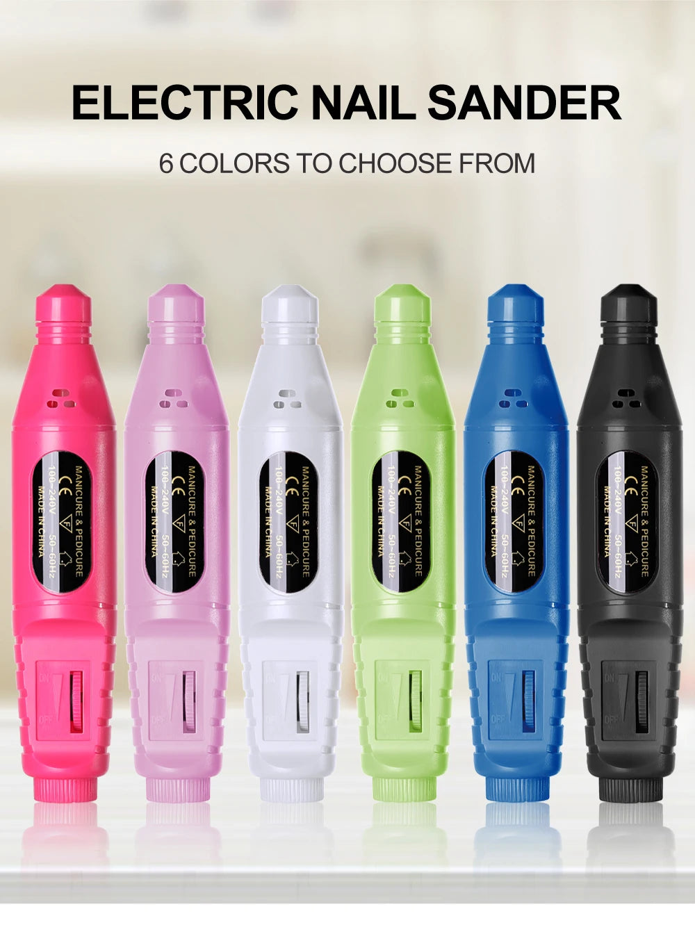 Portable 6 In 1 Electric Nail Drill Kit - Smarsty