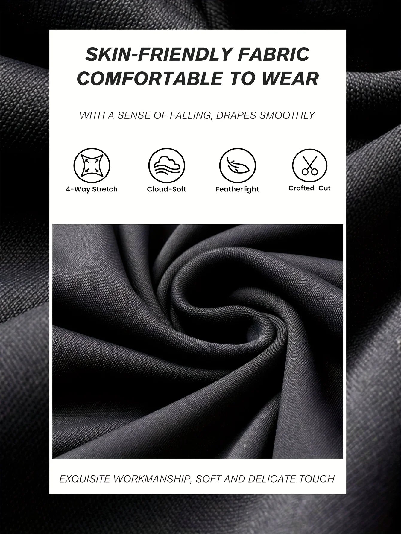 Women's spring and summer high waisted tight fitting flared pants, slim leg long black pants, thin wide leg pants for slim women - Smarsty