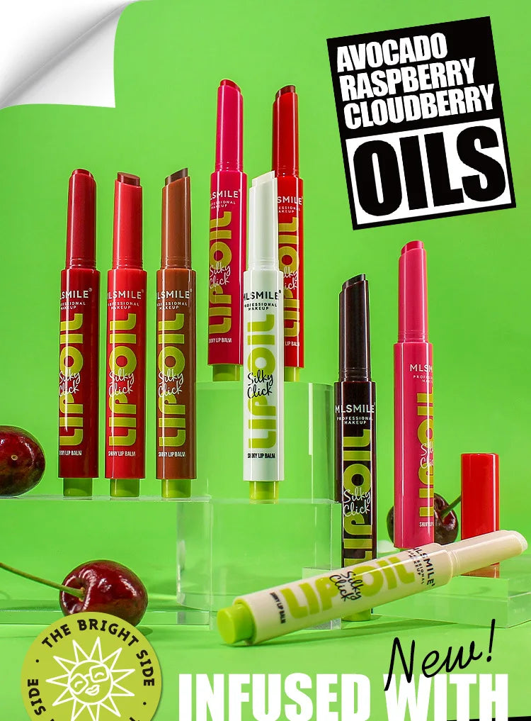 MLSMILE Multi-Color Hydrating Lip Gloss with Mirror - Smarsty