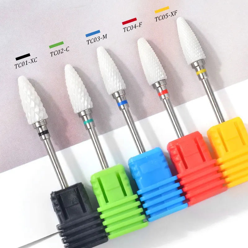 Ceramic Nail Drill Bits for Efficient Manicure and Pedicure - Smarsty