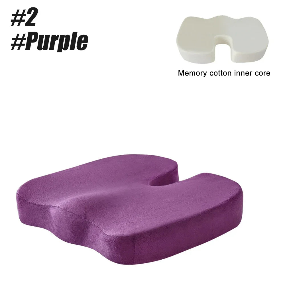 Ergonomic Memory Foam Seat Cushion for Office Chairs - Smarsty
