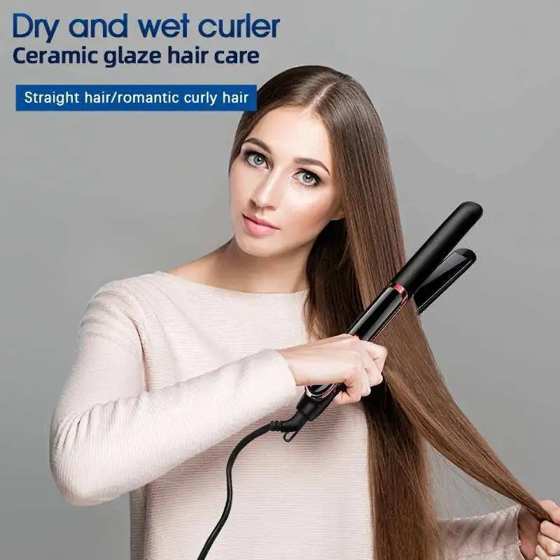 Ceramic Ionic Hair Straightener with Fast Heat-Up - Smarsty