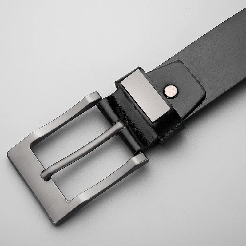 Mens Leather Belt Vintage Style High Quality Designer Strap - Smarsty