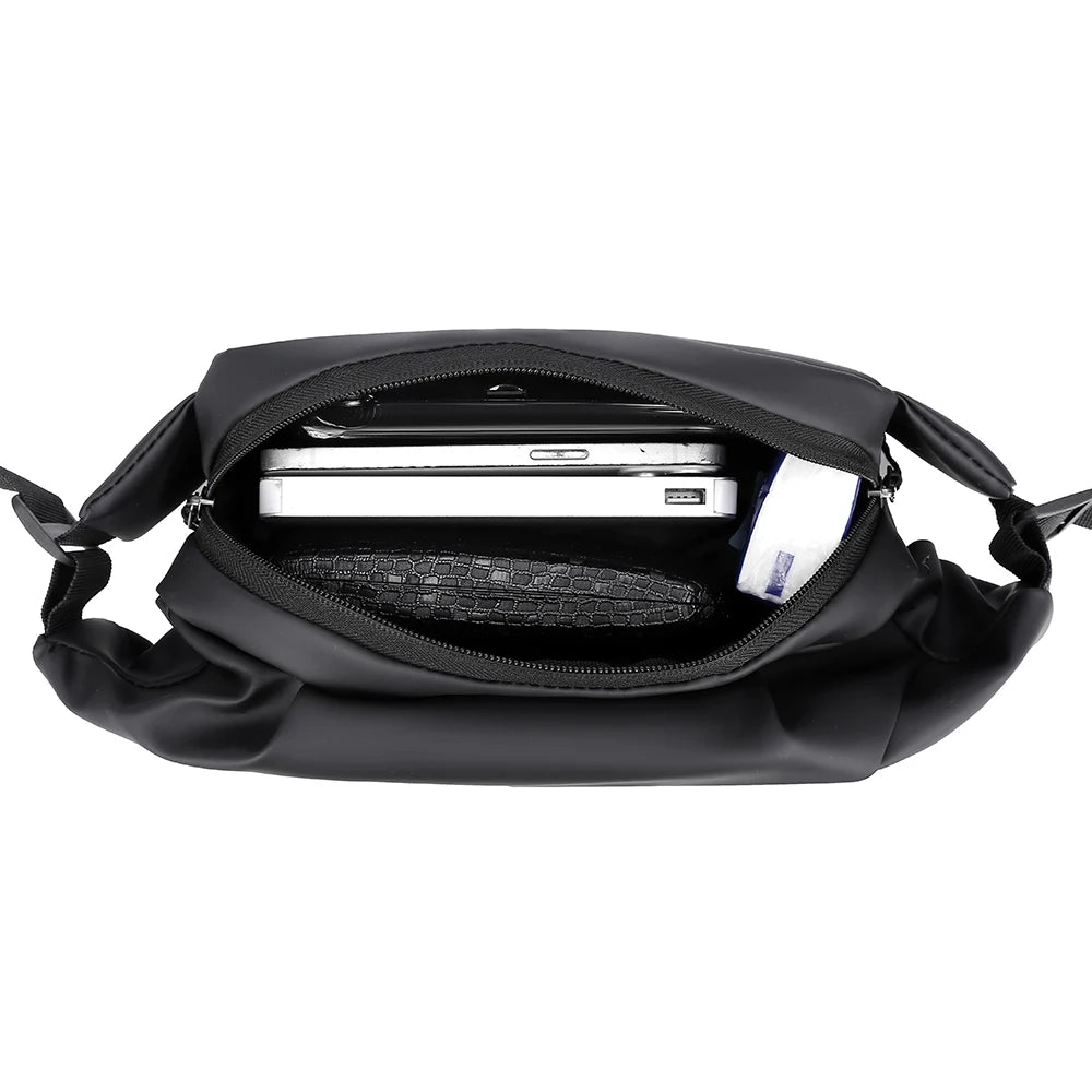 Mens Shoulder Bag Large Capacity Crossbody Multi Function - Smarsty