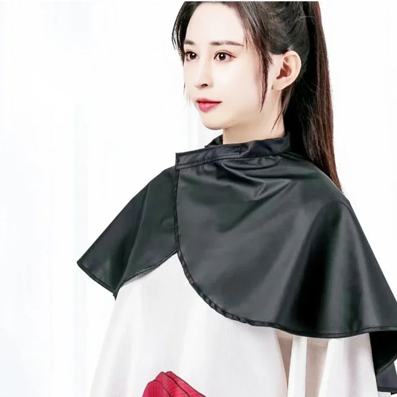 Waterproof Black Hairdressing Cape for Salon Use - Smarsty