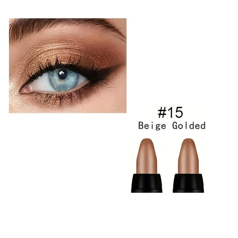 16 Colors Waterproof Pearlescent Eyeliner for Long-Lasting Makeup - Smarsty