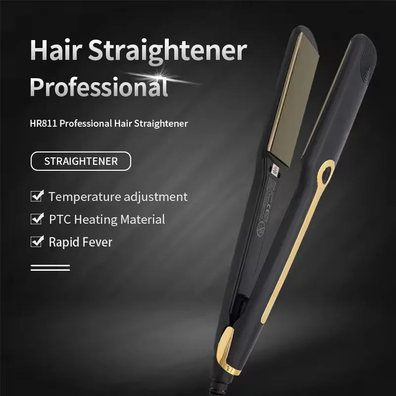 Professional Ceramic Flat Iron and Curler for Home Use - Smarsty
