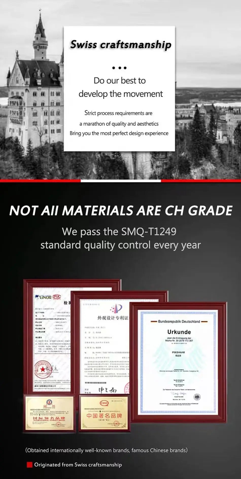 Luxury Waterproof Men's Chronograph Watch with Calendar - Smarsty