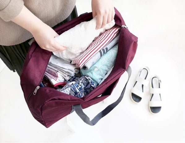 Large Capacity Travel Bag Unisex Carry On Weekend Ready - Smarsty