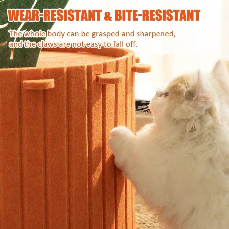 Large Space Felt Cat Nest for Comfortable Rest - Smarsty