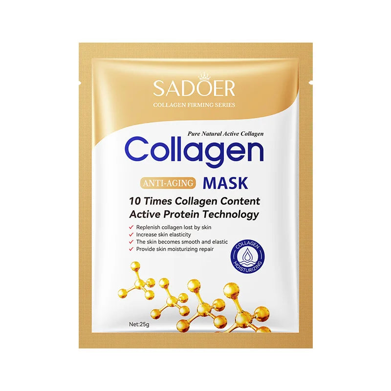 Bio Collagen Face Mask for Deep Hydration and Brightening - Smarsty