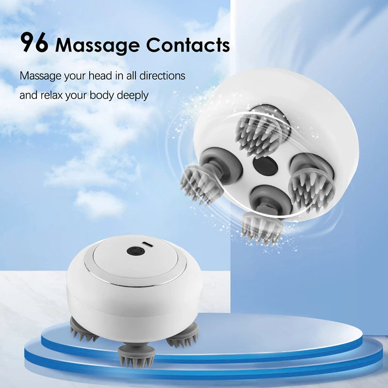 Electric Deep Tissue Head Massager for Relaxation - Smarsty