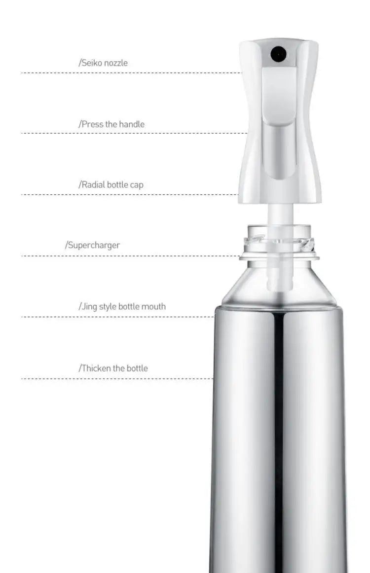 High Pressure Refillable Hairdressing Spray Bottle 200ml - Smarsty
