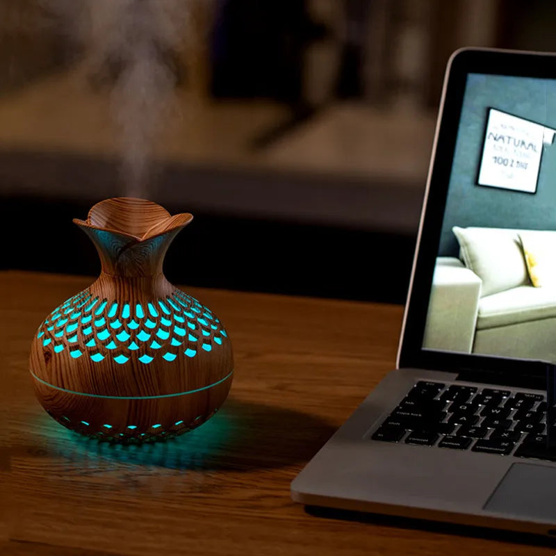 Mini USB Air Humidifier With Colorful Night Lights - Smarsty