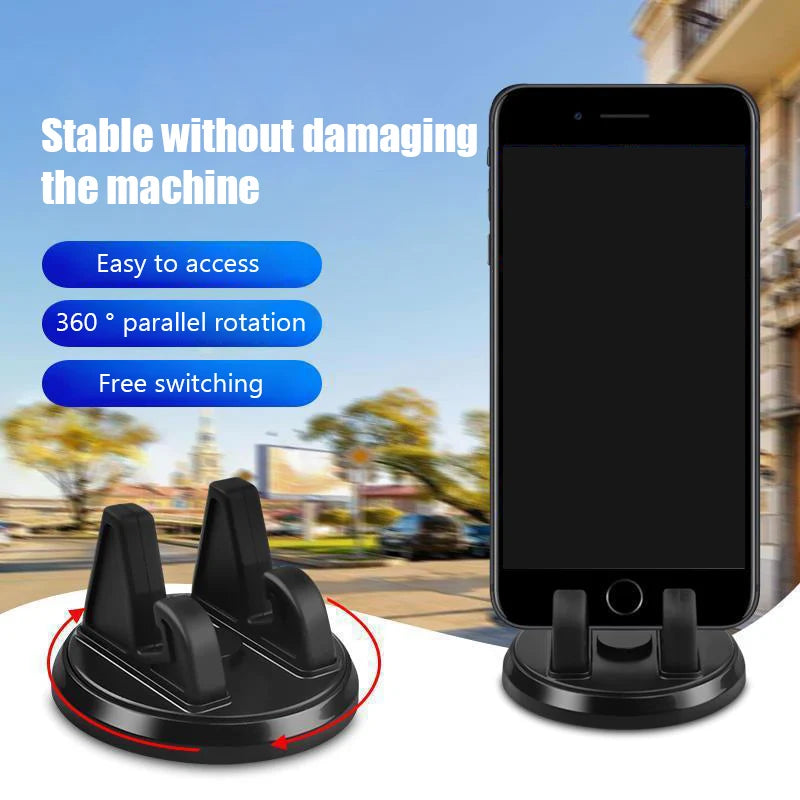 360 Degree Rotating Car Phone Holder With Anti Slip Pad - Smarsty