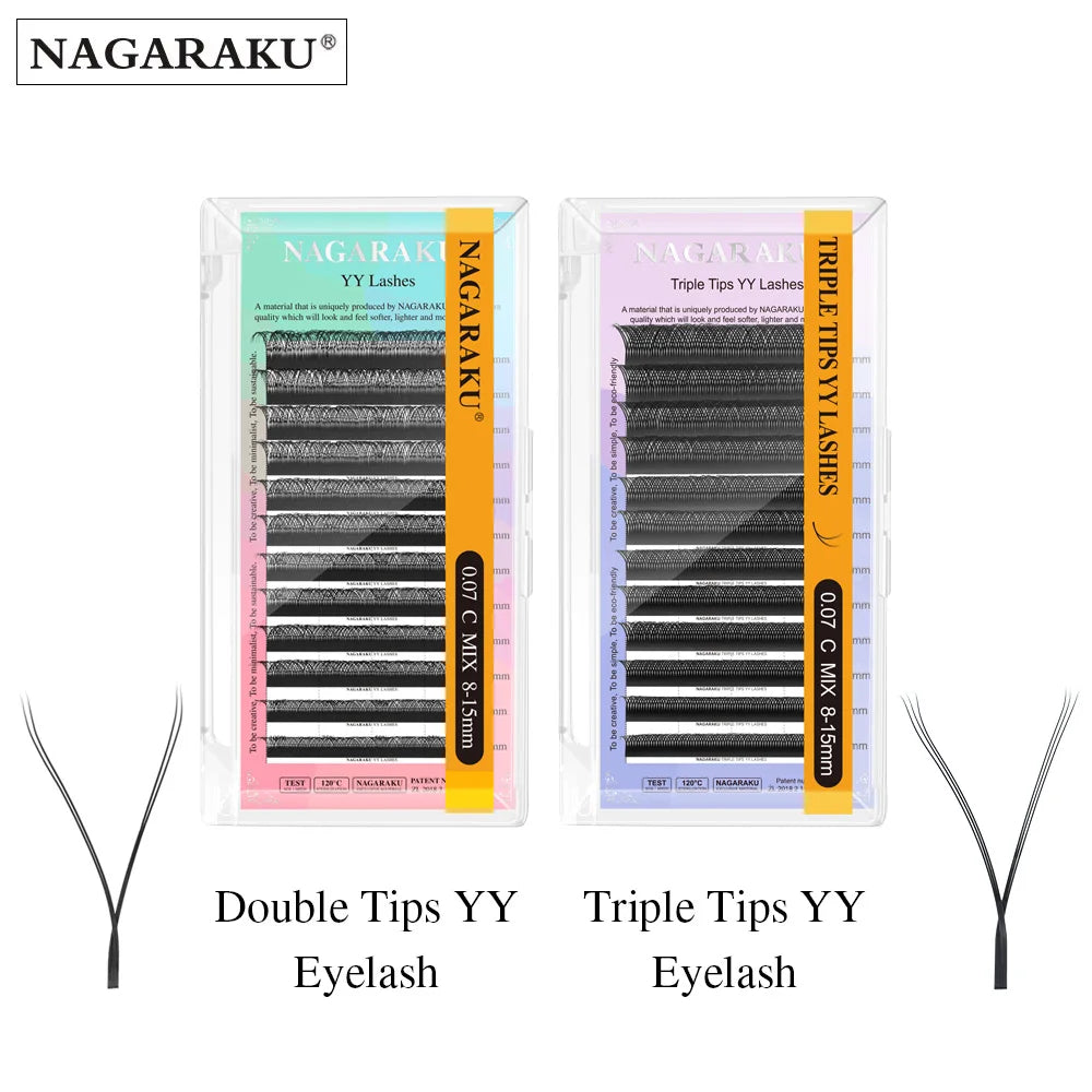YY Shape Triple Top Eyelash Extensions for Volume - Smarsty