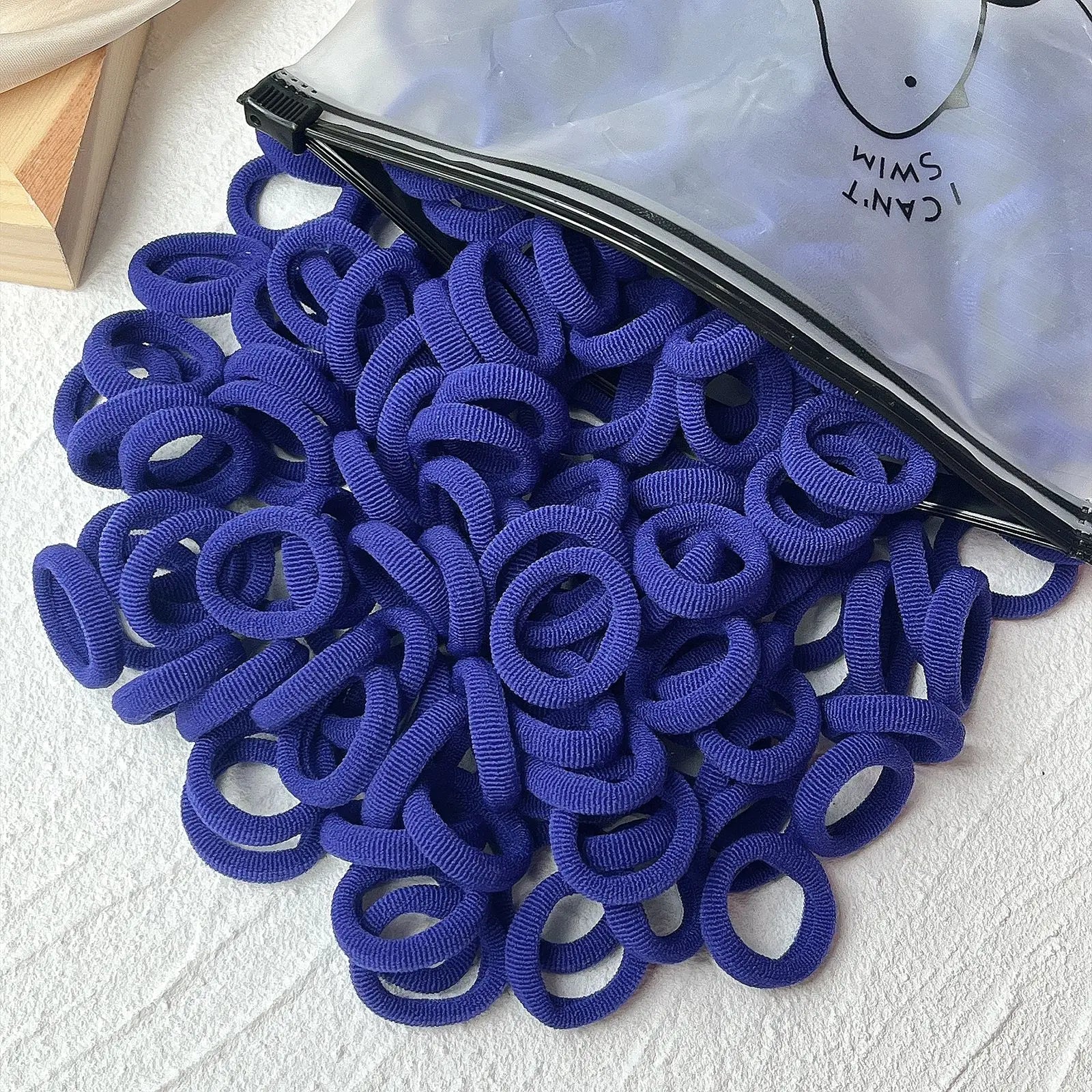 Kids Colorful Elastic Hair Bands Soft Non Slip Scrunchies - Smarsty