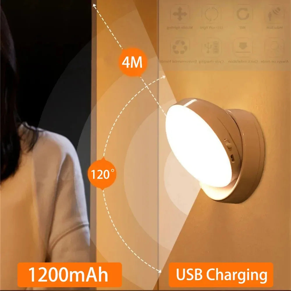 USB Charging LED Night Light with Motion Sensor - Smarsty