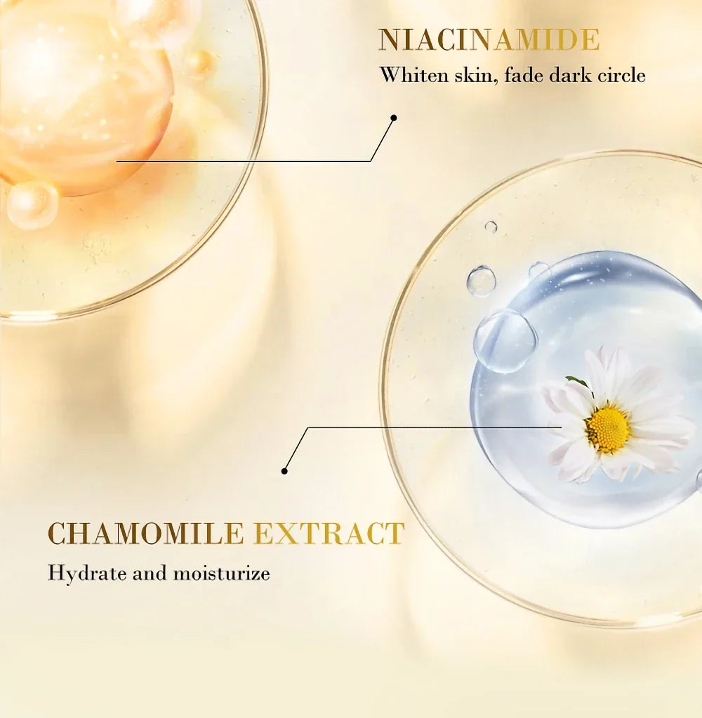 24K Gold Hyaluronic Acid Eye Mask for Dark Circles - Smarsty