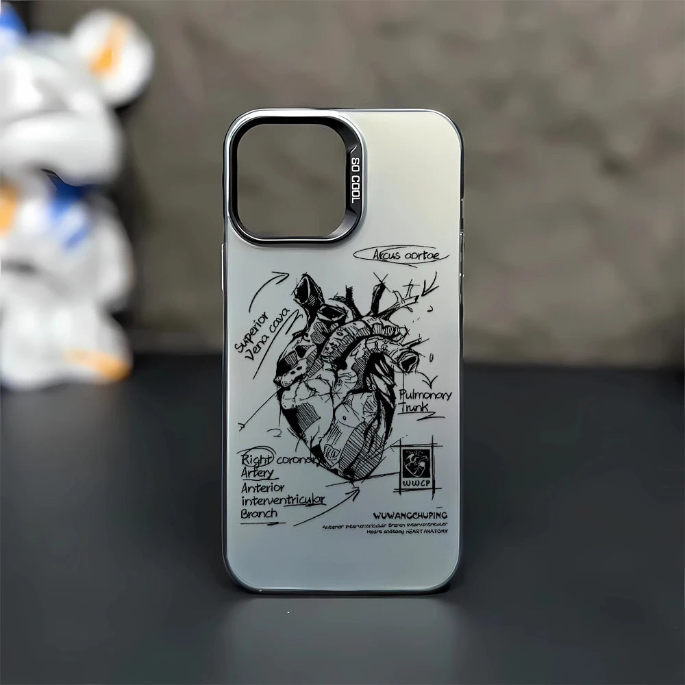 Cardiovascular Heart Medical iPhone Case Anti Drop Cover - Smarsty