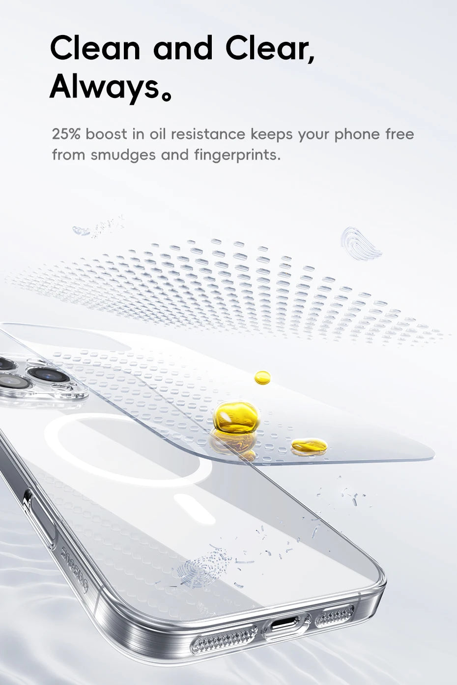 MagSafe Clear Case For iPhone 11-16 Slim Transparent - Smarsty