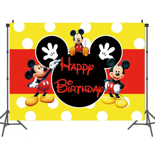 Disney Mickey Mouse Party Supplies Set for Kids Birthdays - Smarsty