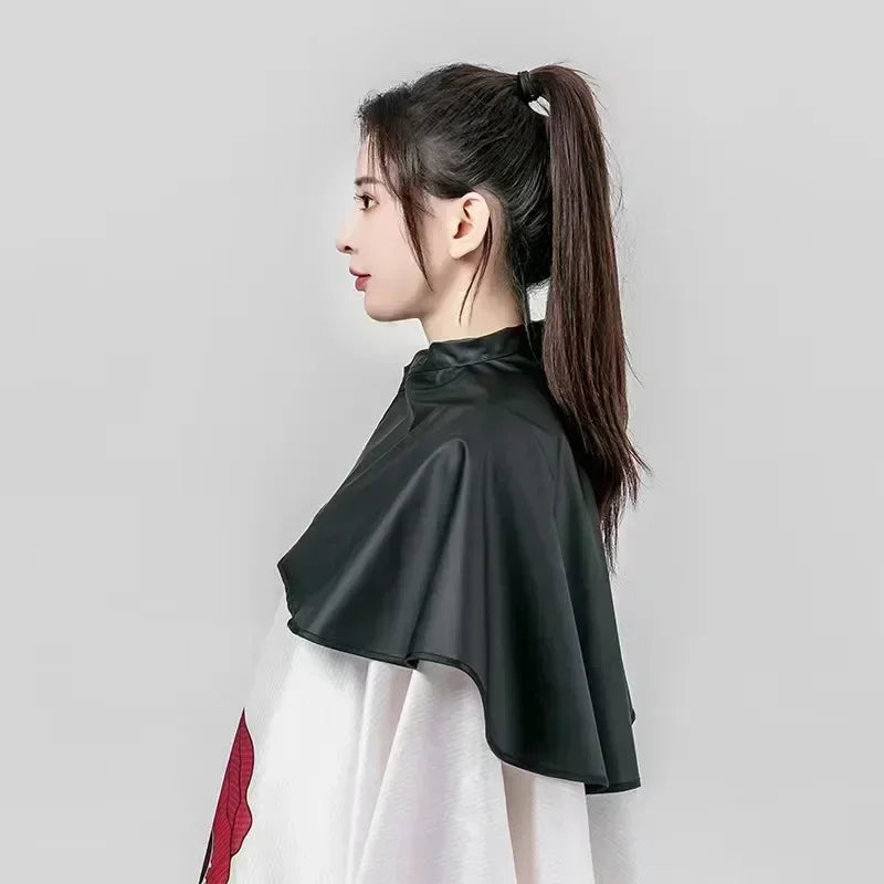 Waterproof Black Hairdressing Cape for Salon Use - Smarsty