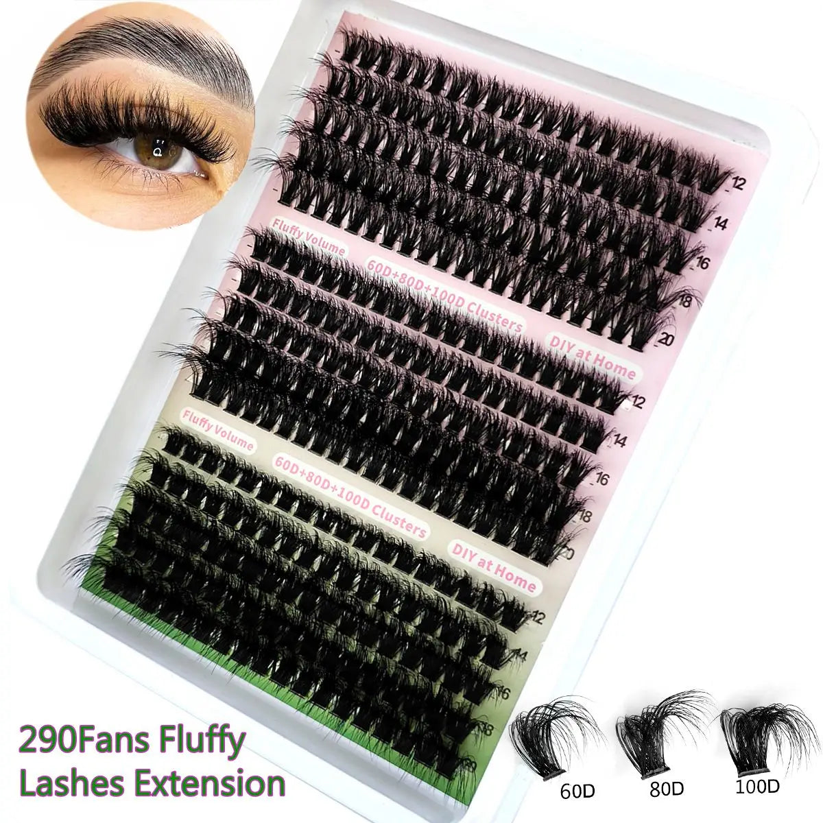 DIY 5D Fluffy Lash Clusters for Stunning Volume - Smarsty