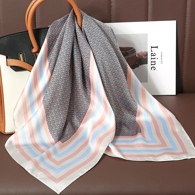 Luxury Silk Hijab Hair Bands With Sun Protection - Smarsty