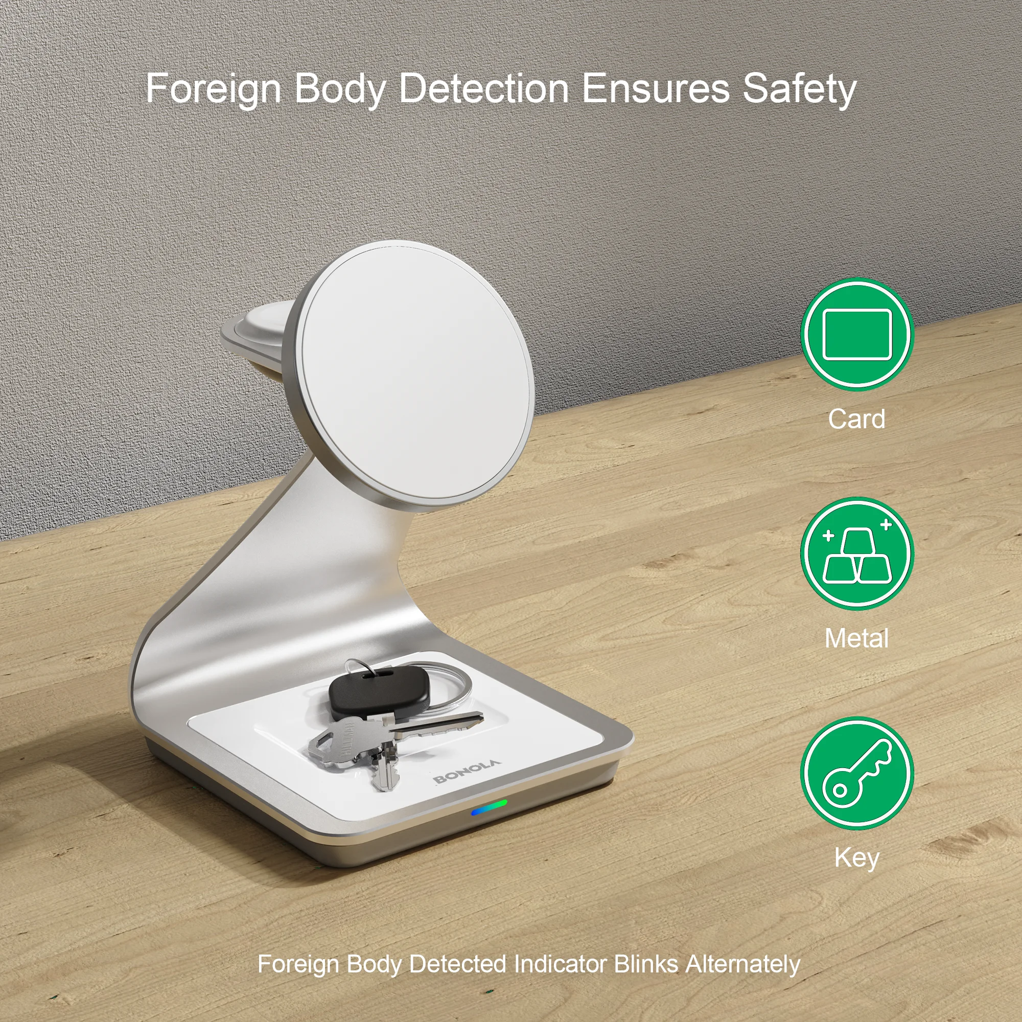 Magnetic Wireless Charger 3 in 1 Station for iPhone Watch - Smarsty