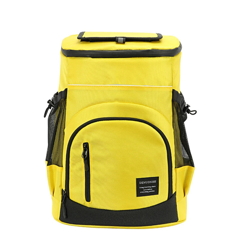 Refrigerator Bags Soft Insulated Cooler Backpack Thermal Isothermal Fridge Travel Outdoor Beach Ice Beer Backpack 30L - Smarsty
