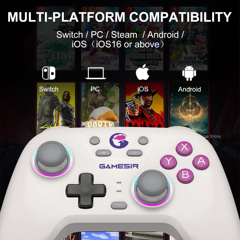 GameSir Nova PC Gamepad with HD Rumble for Nintendo Switch - Smarsty