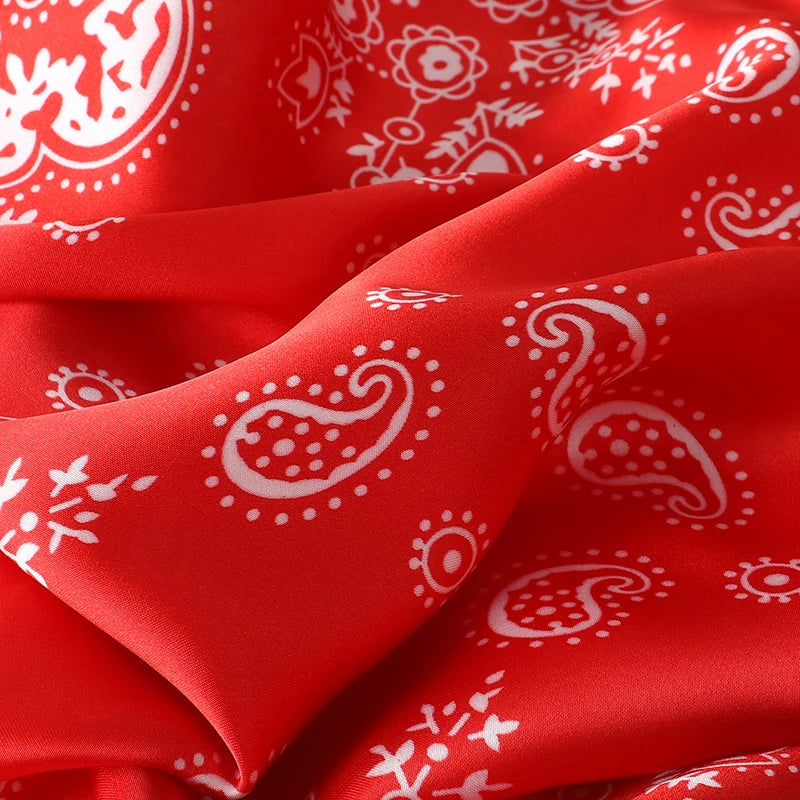 Elegant Silk Floral Hairbands and Neck Scarves - Smarsty