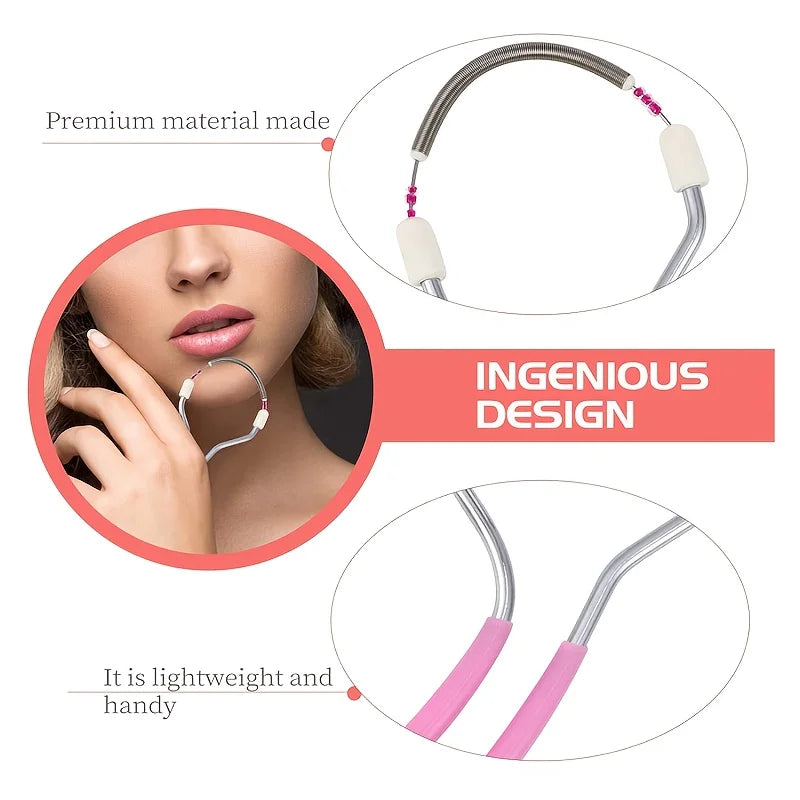 Portable Facial Epilator for Smooth Hair Removal - Smarsty
