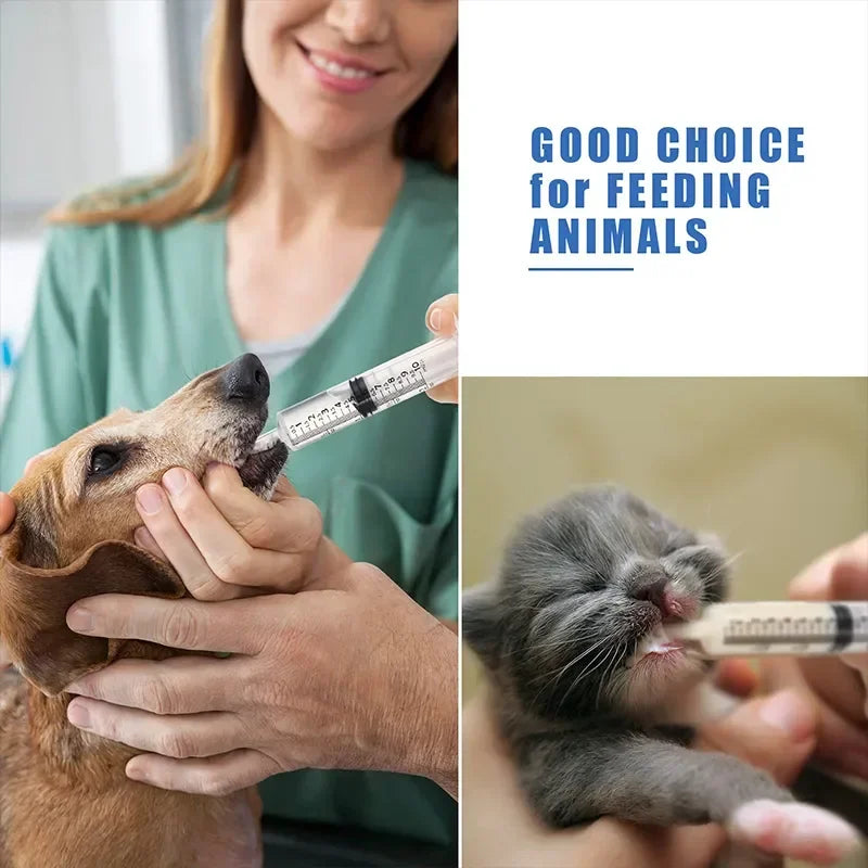 Disposable Syringes Without Needle for Pet Feeding - Smarsty