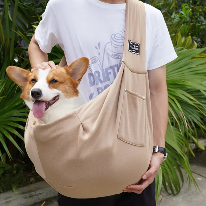 Comfortable Dog Sling Carrier Bag for Travel - Smarsty