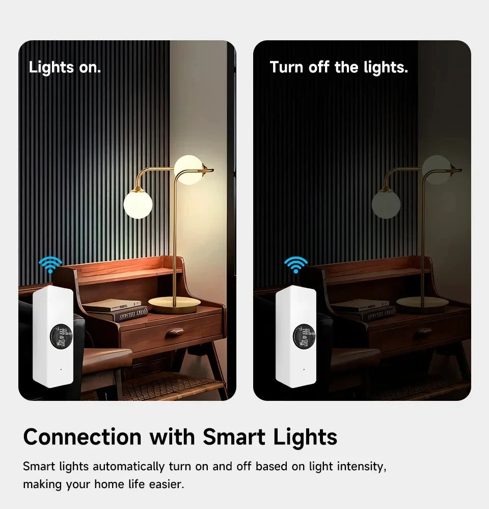 Tuya ZigBee Light Sensor for Smart Home Automation - Smarsty