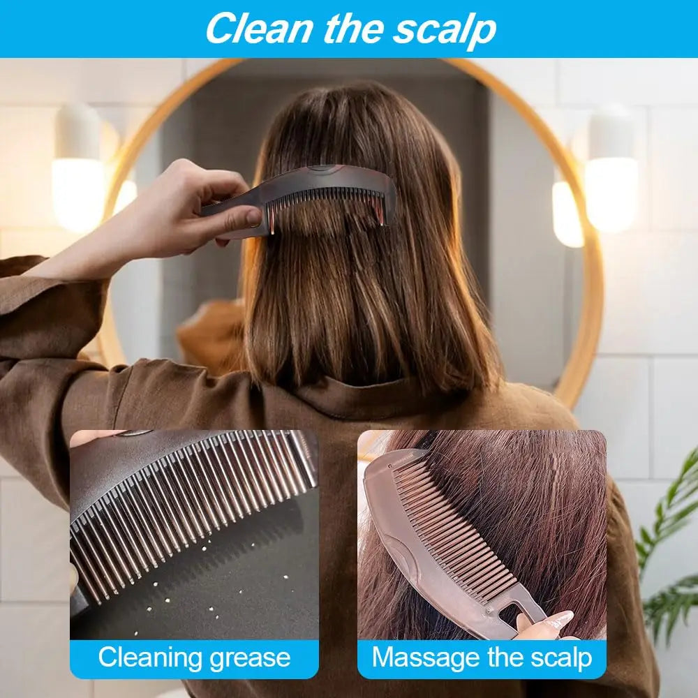 Self-Cleaning Dandruff Removal Hair Comb for Scalp Care - Smarsty