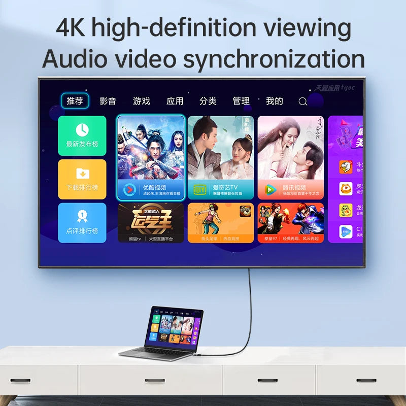 USB C to HDMI Cable 8K Excellence for MacBook and iPad - Smarsty