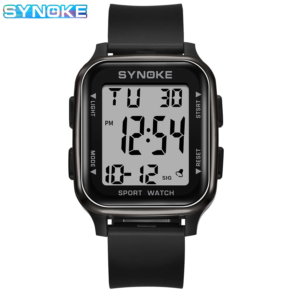 SYNOKE Military Digital Watch Waterproof Sports Design - Smarsty
