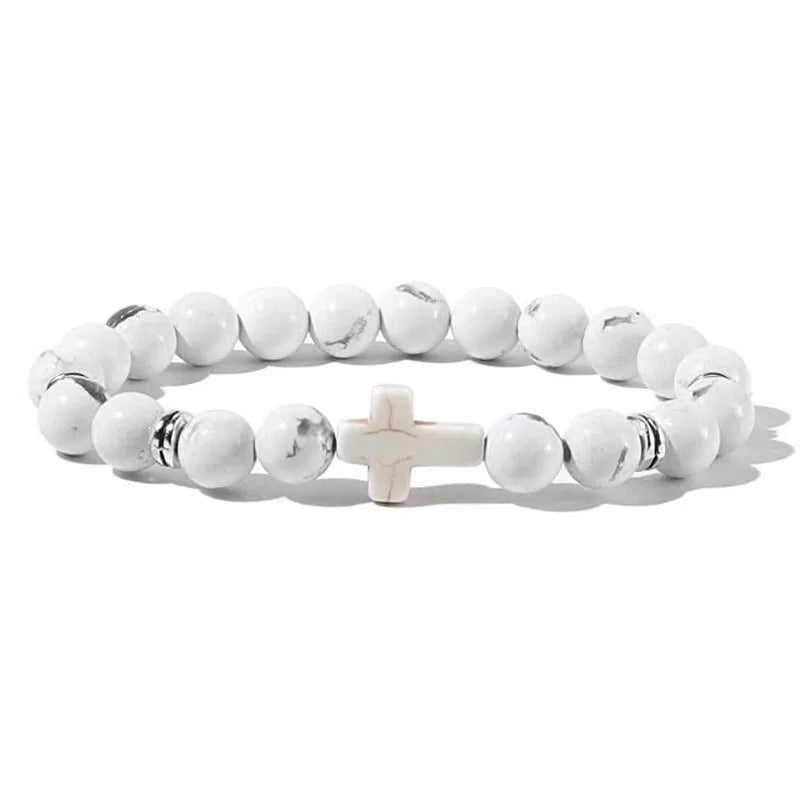 Natural Stone Beads Meditation Bracelet for Yoga - Smarsty