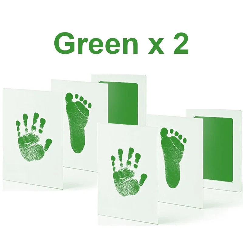 Safe Inkless Baby Handprint Kit No Touch Footprints Two Pack - Smarsty