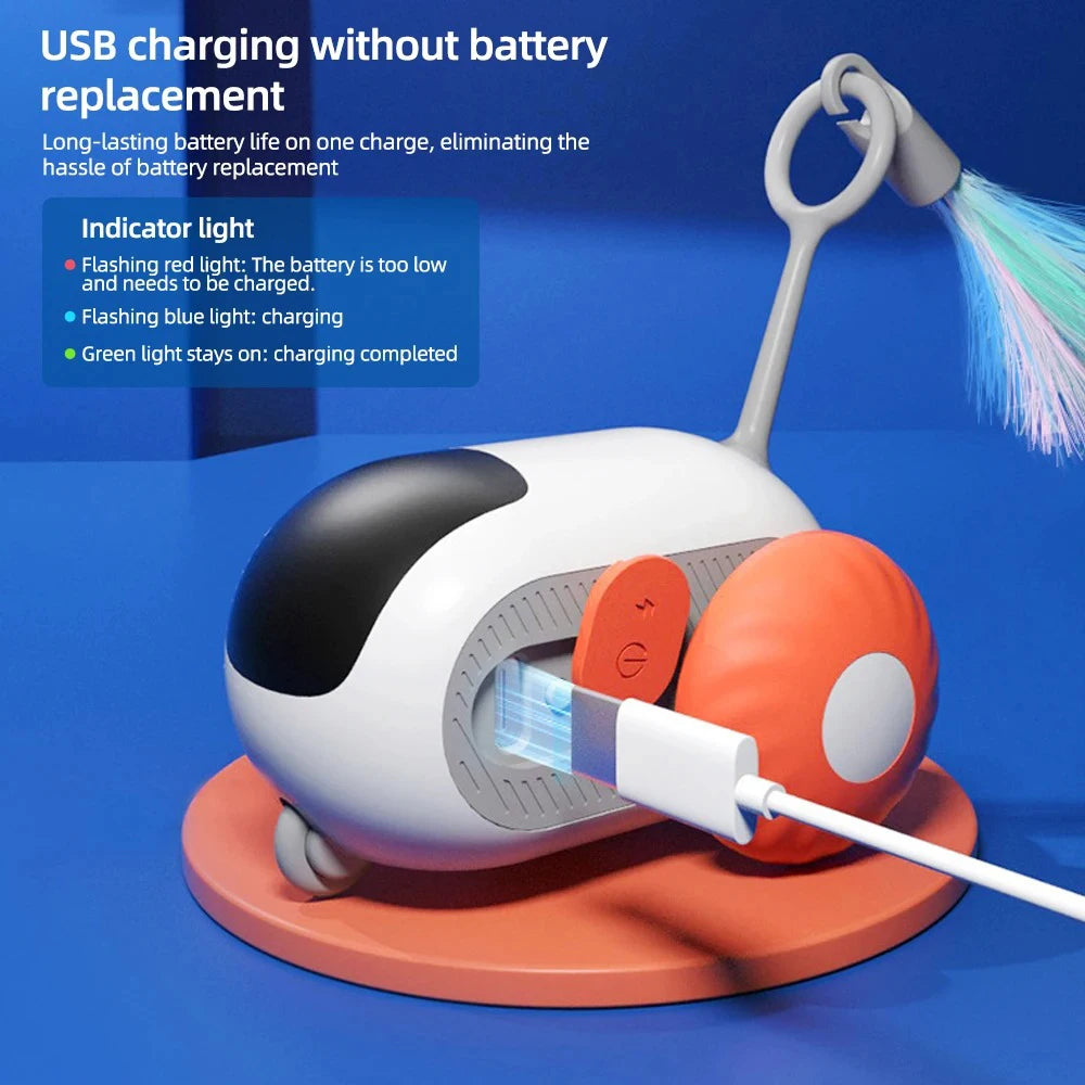 Smart Cat Toy with Remote Control for Interactive Play - Smarsty